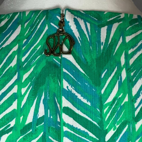 Lilly Pulitzer Costa Verde Elephant Print Shift Dress – Size 8, EUC - Picture 6 of 7